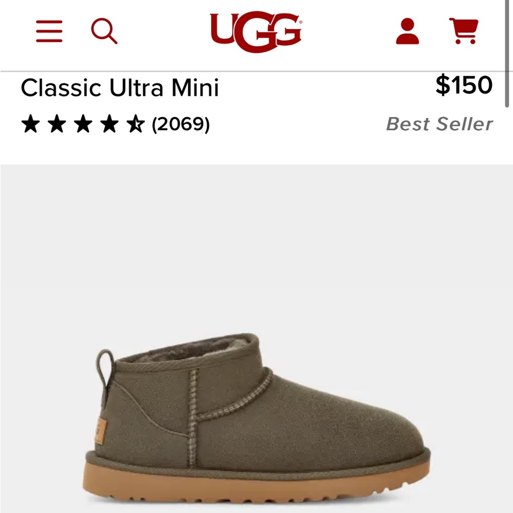Brand New Ugg Minis